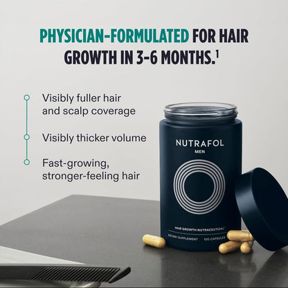 Nutrafol Men Hair Growth Supplement for Thicker - Beauty image 2