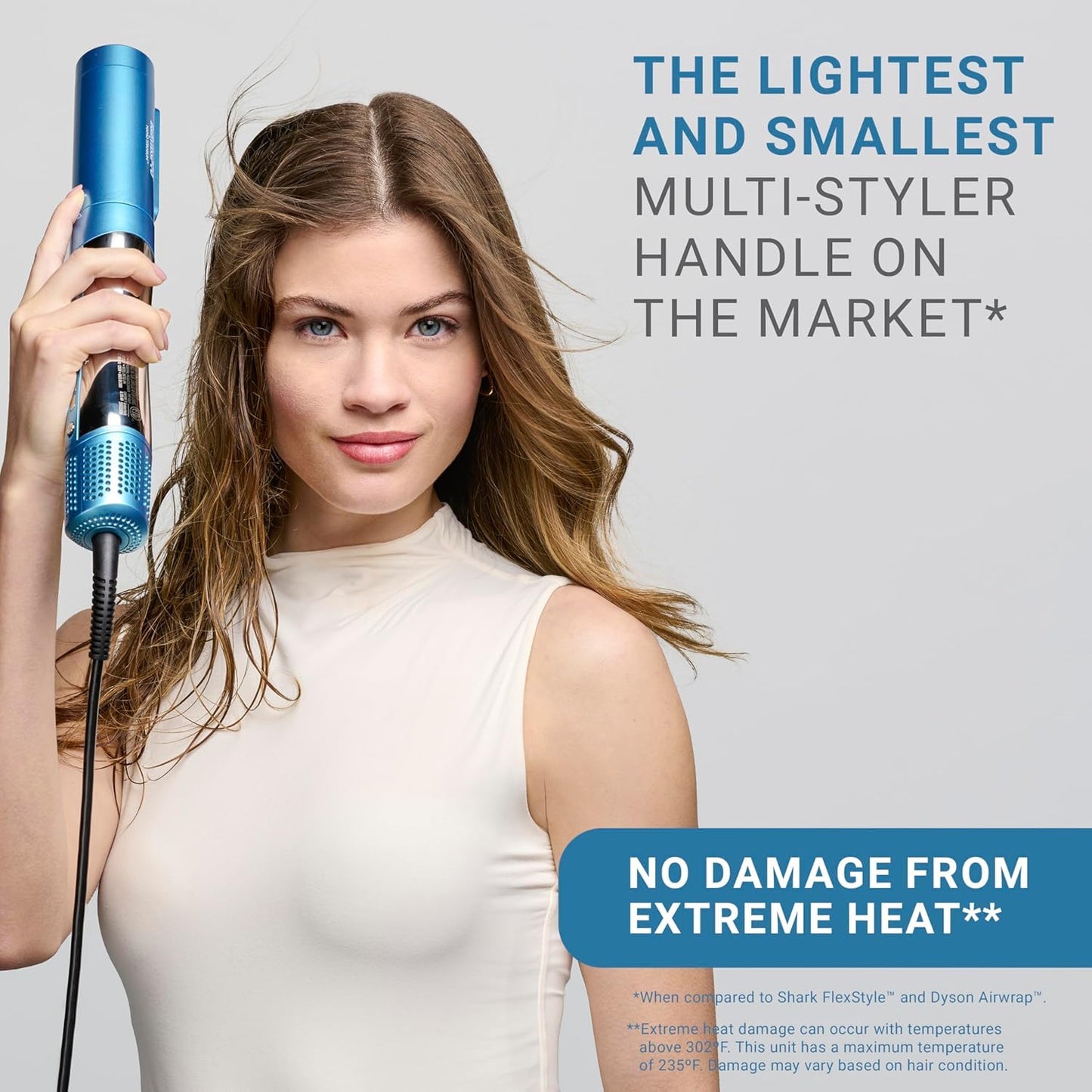 BaBylissPRO Nano Titanium Style/Switch Ionic 5 in 1 Multi-Styler & Hair Blow Dryer Attachments Include-Dryer, Paddle Brush, 1-3/4" Round Brush, Diffuser & Smoothing Attachment, Cold Shot, Hot Air Styler, Dual Voltage - Beauty image 11
