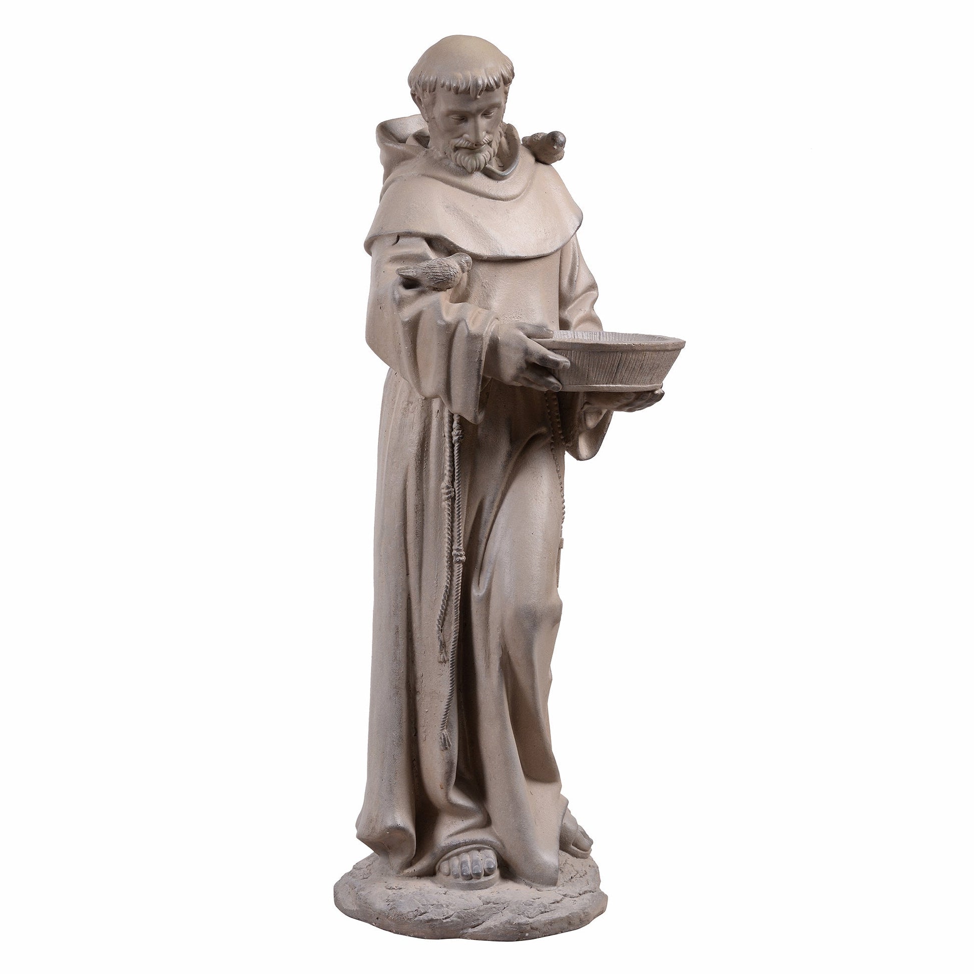 77191 - St Francis Of Assisi Birdbath Garden Statue - Home Decor image 2