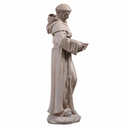 77191 - St Francis Of Assisi Birdbath Garden Statue - Home Decor image 3