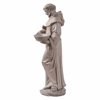 77191 - St Francis Of Assisi Birdbath Garden Statue - Home Decor image 5