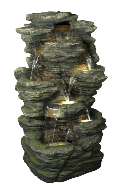 FOUNTAIN ROCK MULTI LEVEL WITH LED WARM WHITE - Furniture image 2