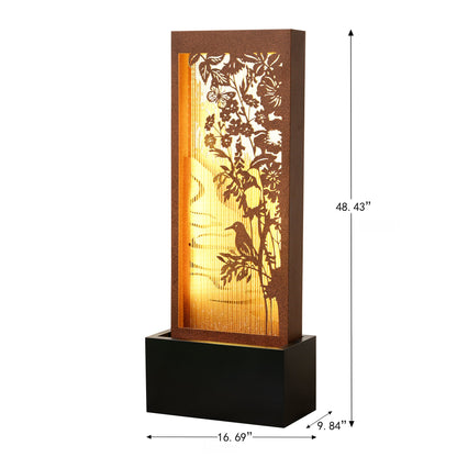 79533-A - 3-Layer Icebird Scenery Fountain with LED Lighting - Bedding image 2