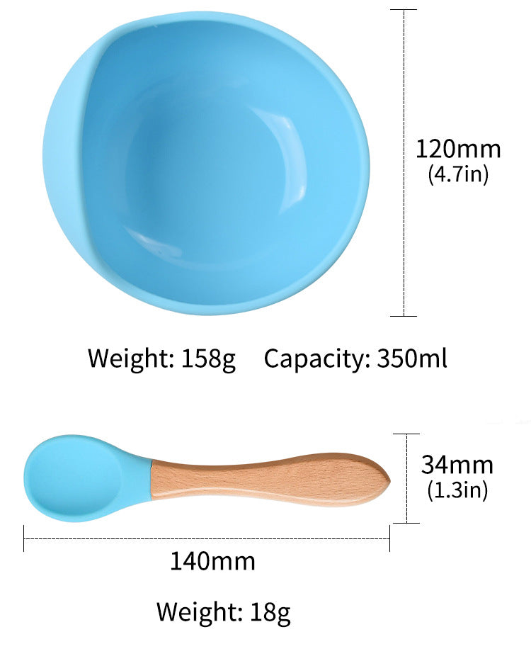 8 Pieces Feeding/Food Silicone Non-Slip Set for Babies - Kitchen & Dining image 20