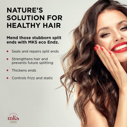 MKS eco Endz, Original Scent - 4 fl oz - Split End Mender & Preventer - Moroccan Argan Oil, Hemp Seed Oil - Vegan & Cruelty Free - Misc image 6