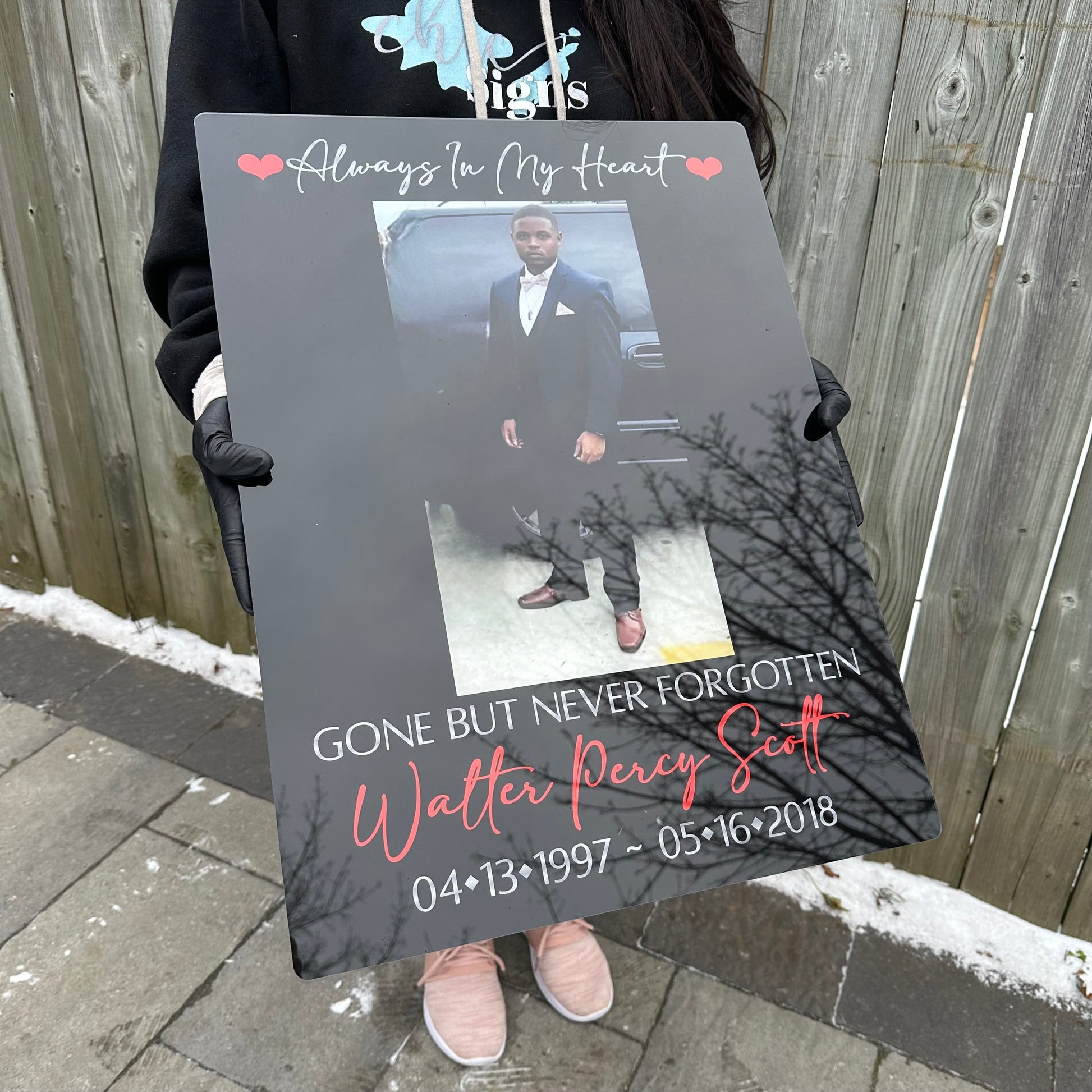 In Loving Memory Photo  Acrylic Plaque - Accessories image 17