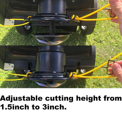 175CC 22" Walk Behind Push String Trimmer Mower BM11112 - Apparel image 15