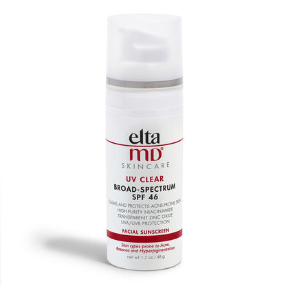 EltaMD UV Clear Broad-Spectrum SPF 46 | Oil-Free Facial Sunscreen for Acne & Sensitive Skin - Beauty image 1