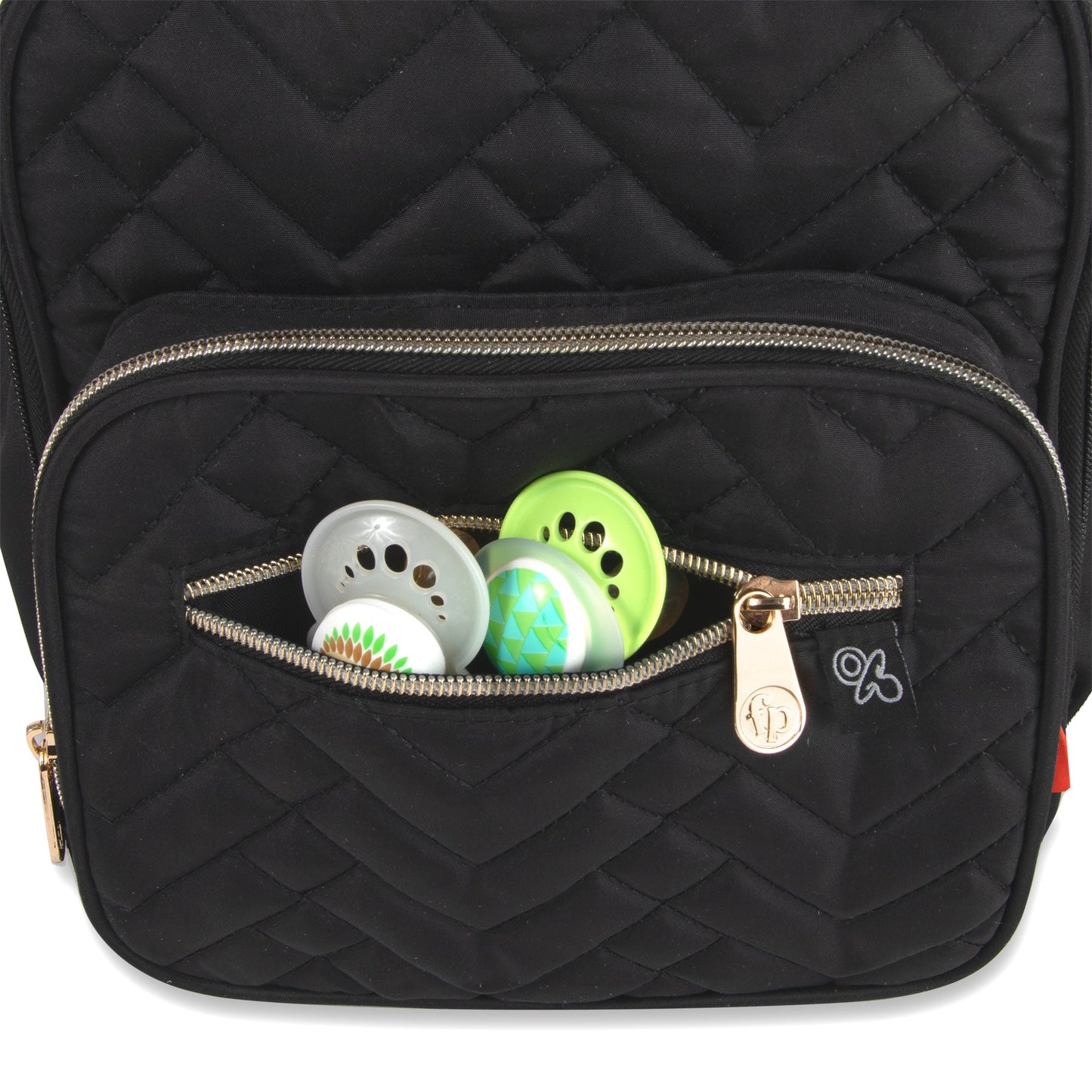 Fisher Price Quilted Cooler Baby Bottle Bag - Black - Accessories image 4