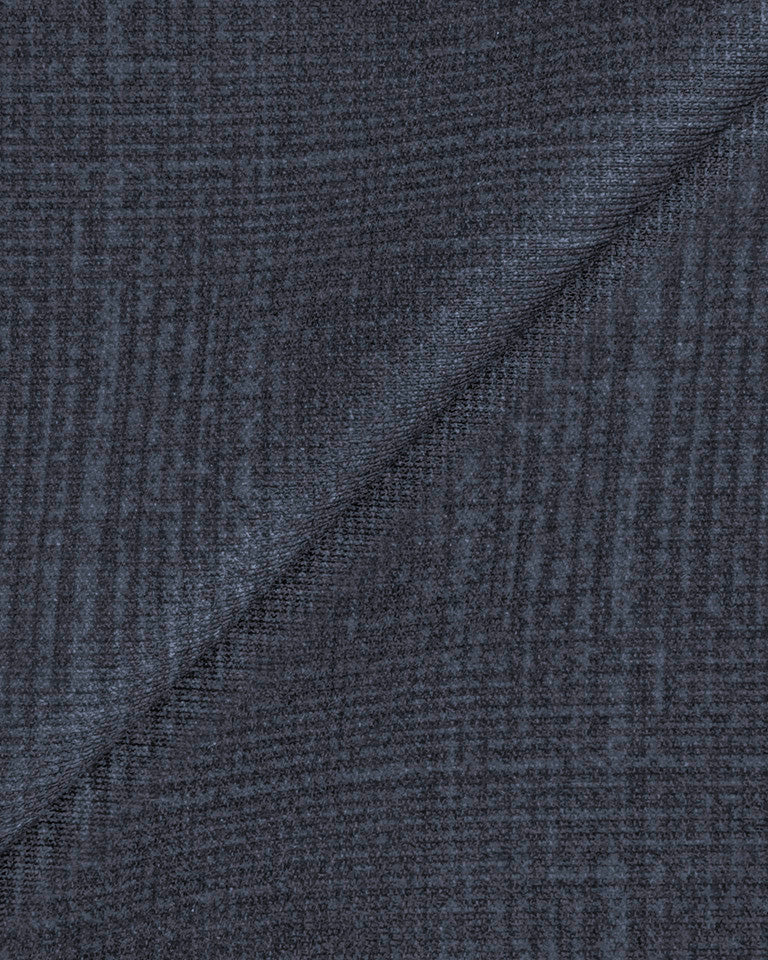 Athletic Fit Stretch Suit - Midnight Navy Plaid - Misc image 2