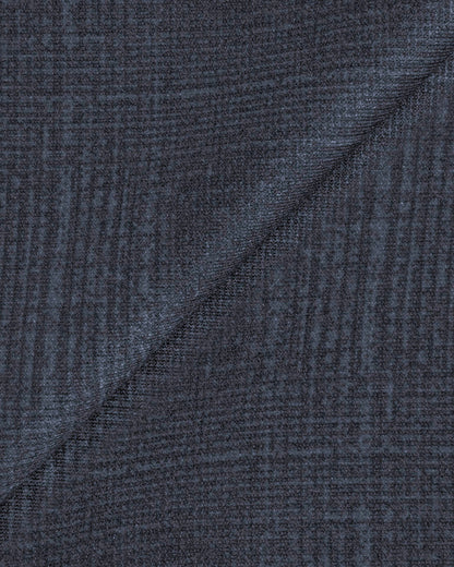 Athletic Fit Stretch Suit - Midnight Navy Plaid - Misc image 2