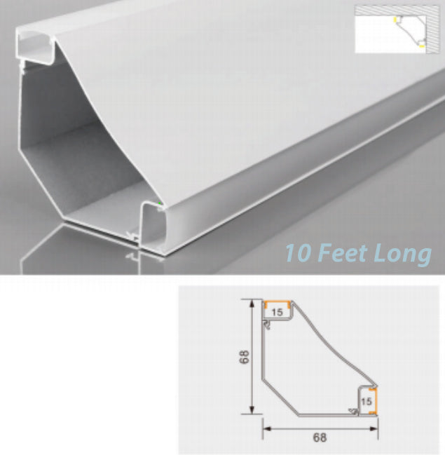 97-76868 LED STRIP DUAL CHANNEL 68*68MM 10FT - Misc image 1