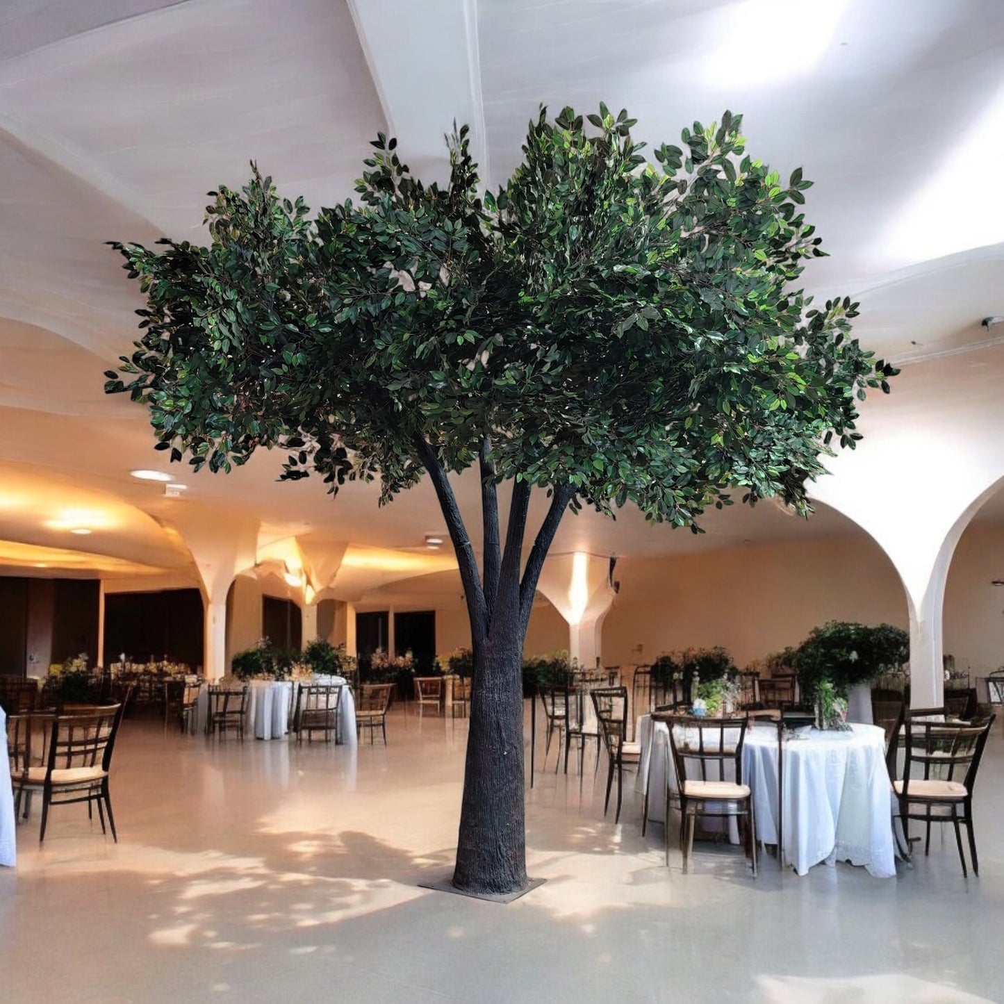 12ft Artificial Ficus Tree - Apparel image 2
