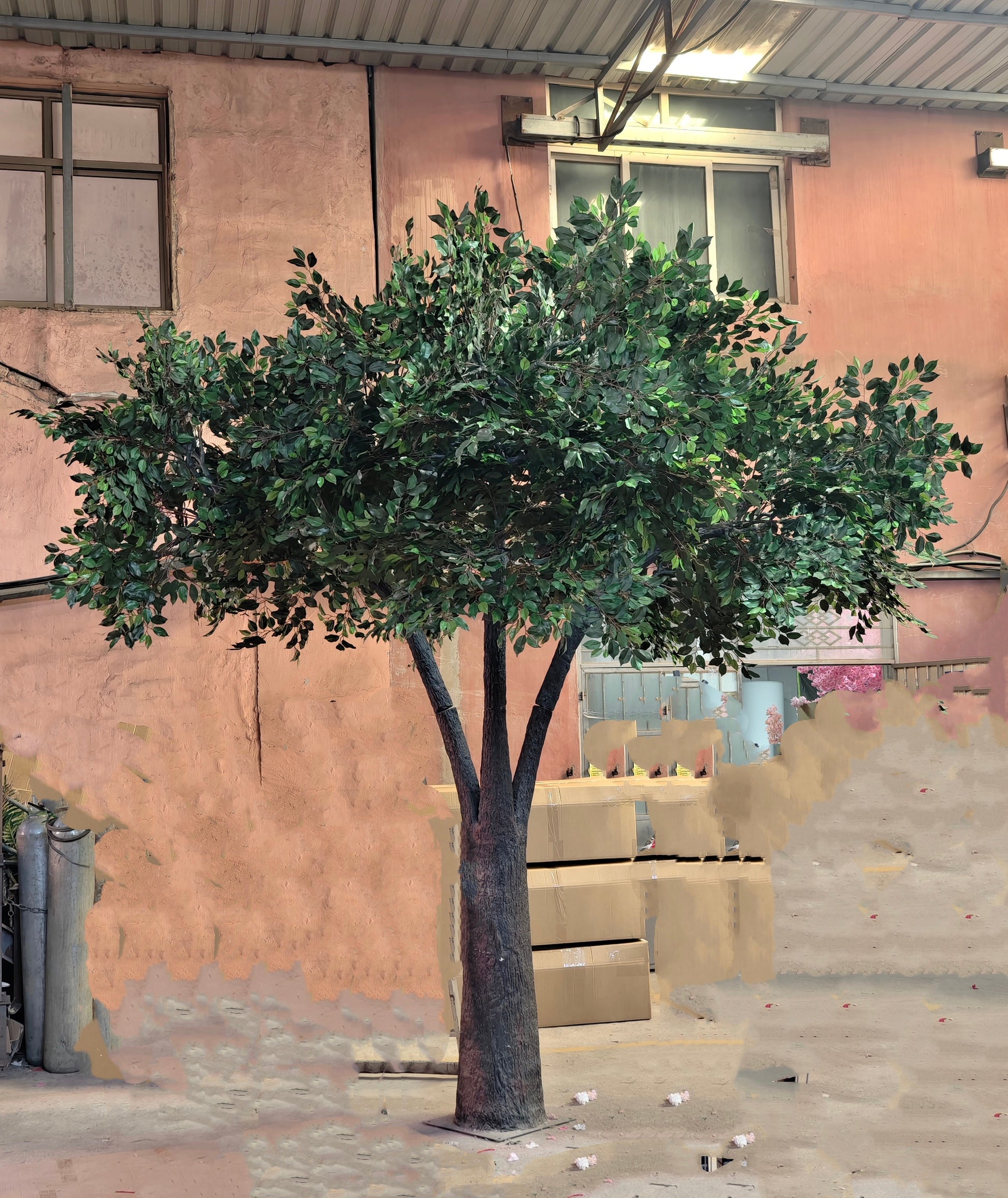 12ft Artificial Ficus Tree - Apparel image 5