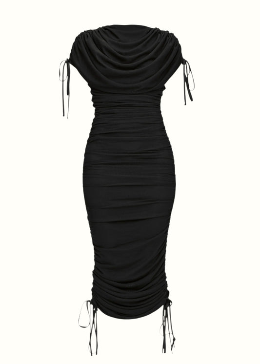 RATU MESH DRESS - BLACK - Bedding image 1