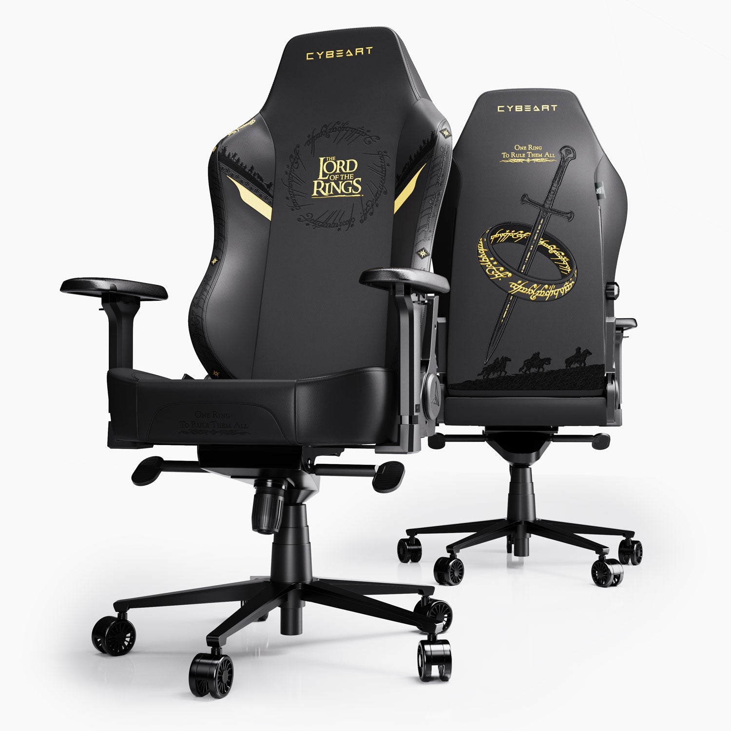 Lord of the Rings (Black Edition) Gaming Chair - Furniture image 1