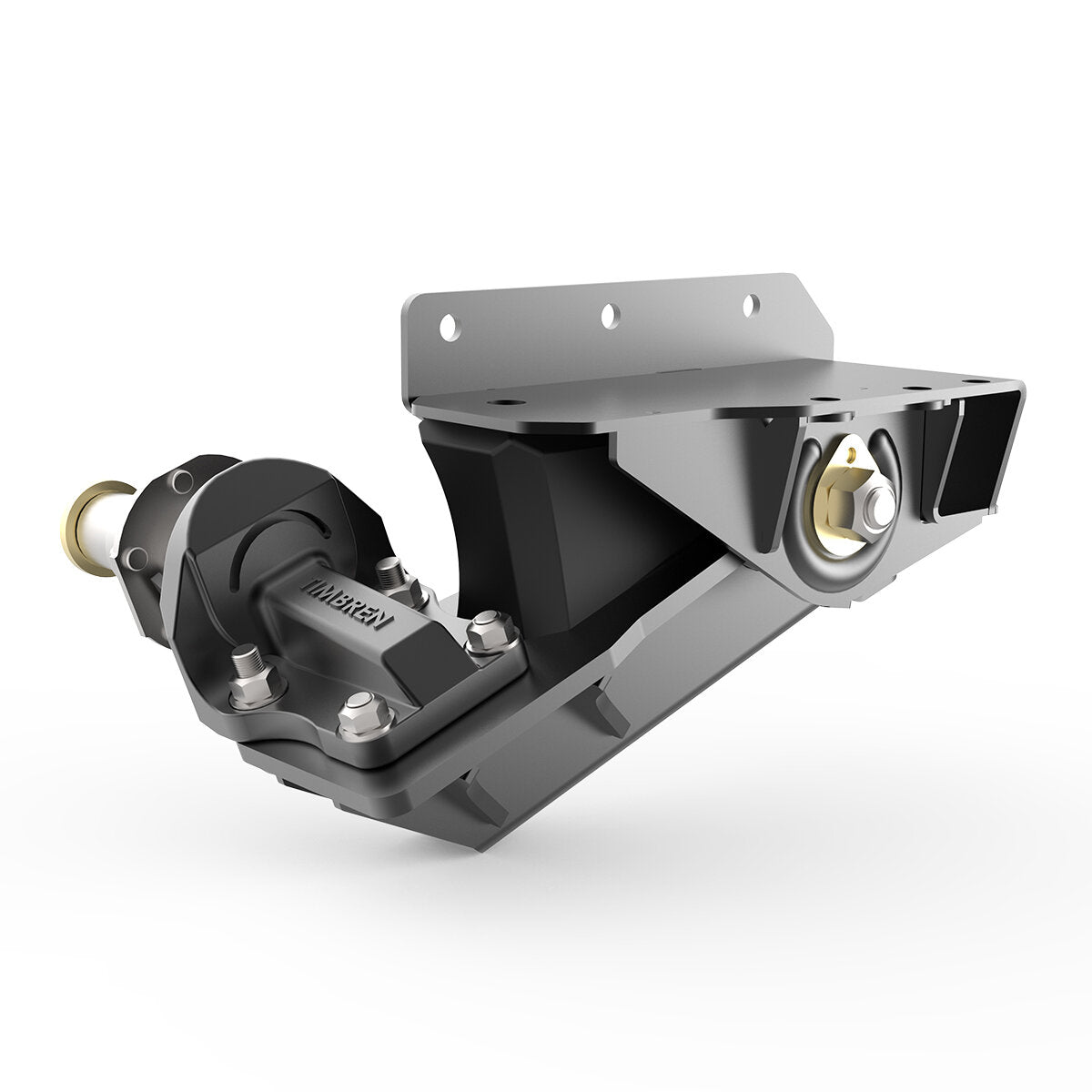 5200 lb HD Axle-Less Suspension w/Nev-R-Lube  Long Straight Spindle & Brake Flange - Misc image 3