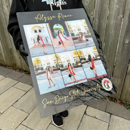 Photo Welcome Sign for Graduation - Bedding image 13