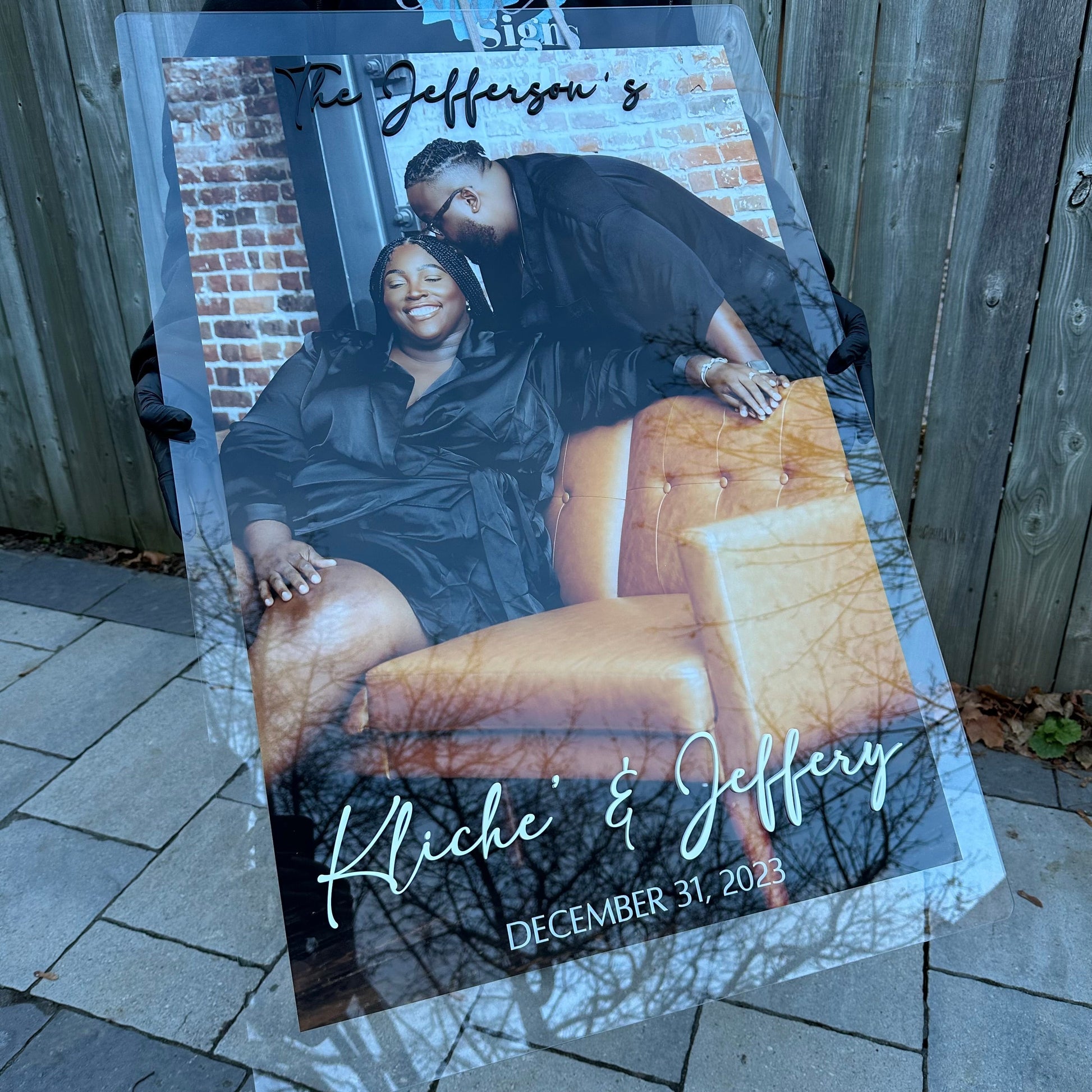 Photo Wedding Welcome Sign - Home Decor image 27