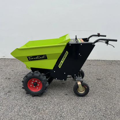 Forestwest 300KG Battery Powered Wheelbarrow, Mini Dumper Automatic Tip BM11100 - Accessories image 2