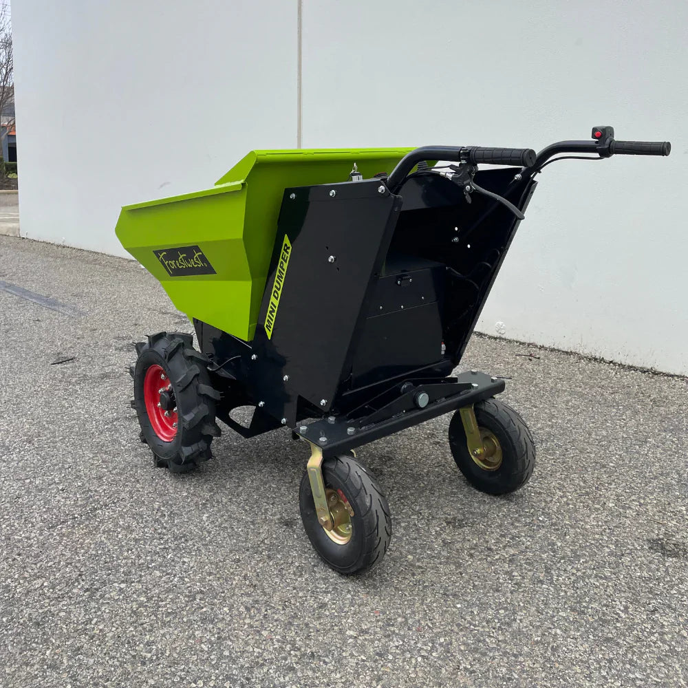 Forestwest 300KG Battery Powered Wheelbarrow, Mini Dumper Automatic Tip BM11100 - Accessories image 4
