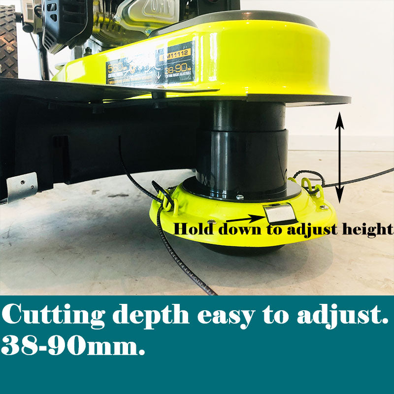 175CC 22" Walk Behind Push String Trimmer Mower BM11112 - Apparel image 7