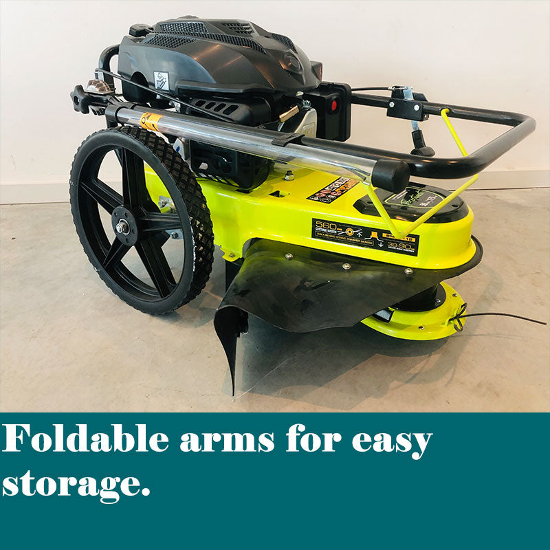 175CC 22" Walk Behind Push String Trimmer Mower BM11112 - Apparel image 10