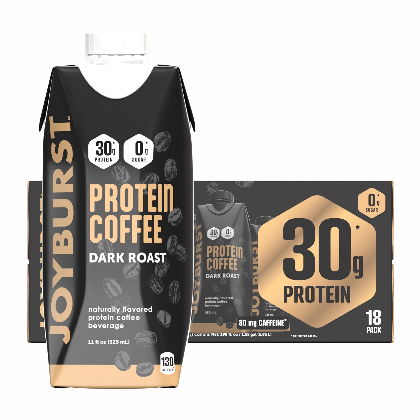 NEW! Joyburst Protein Coffee Dark Roast - Kitchen & Dining image 3