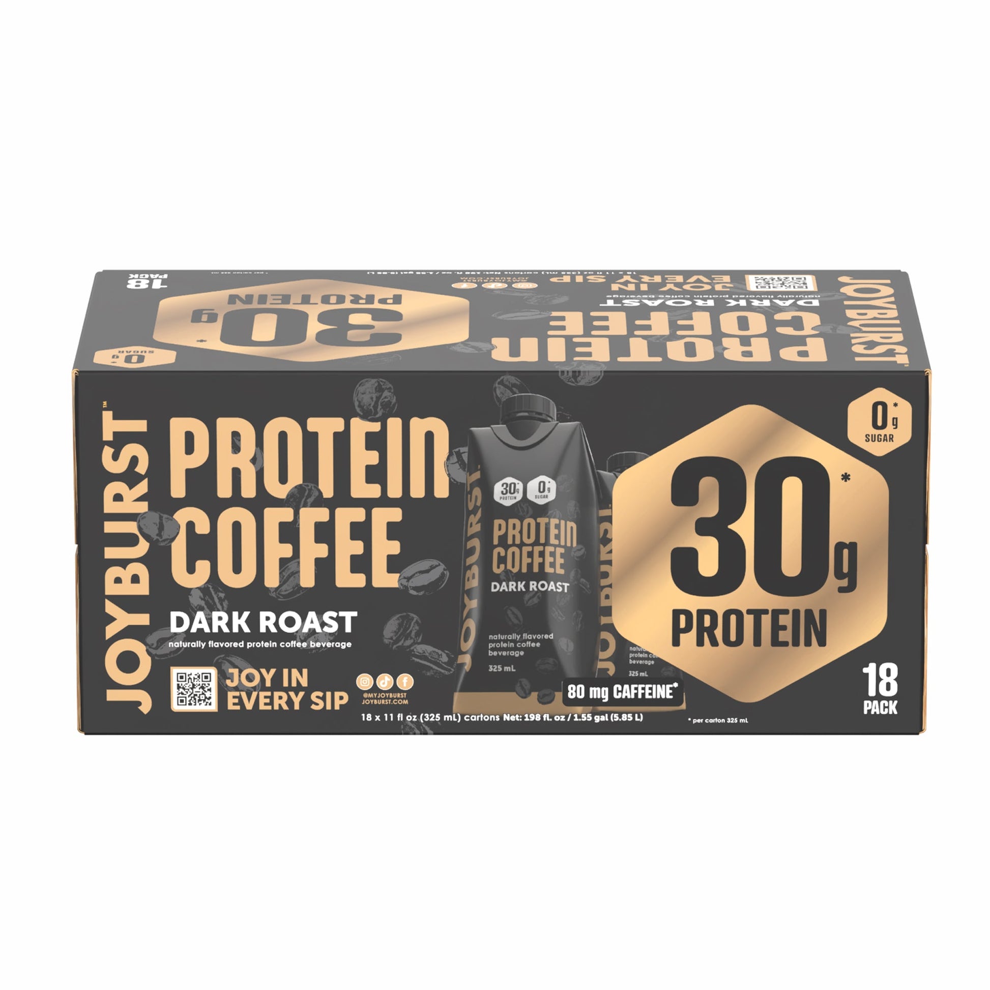 NEW! Joyburst Protein Coffee Dark Roast - Kitchen & Dining image 6