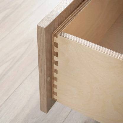 Bridgeport 72" White Oak Bathroom Vanity - All Drawers - Misc image 22