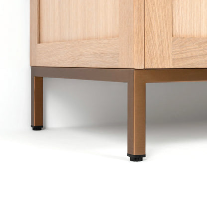 Bridgeport 72" White Oak Bathroom Vanity - All Drawers - Misc image 34