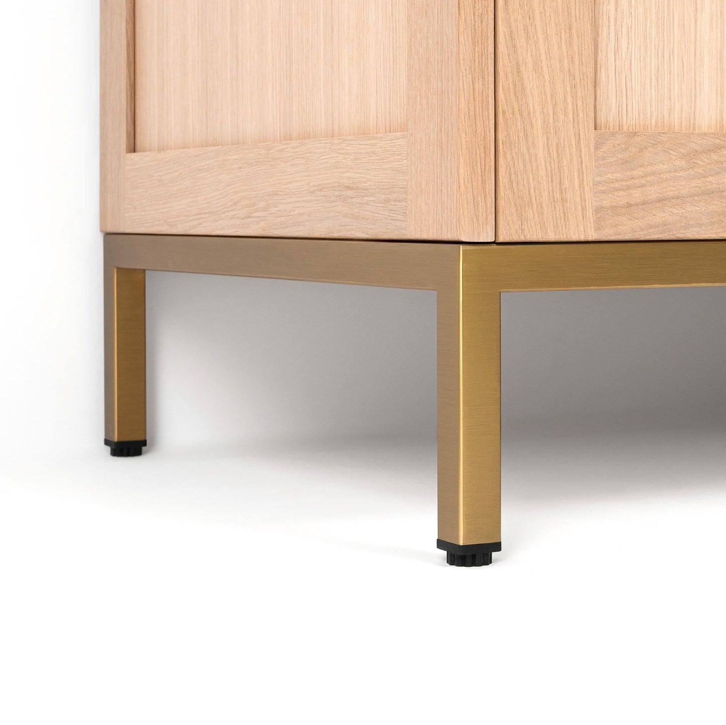 Bridgeport 72" White Oak Bathroom Vanity - All Drawers - Misc image 31