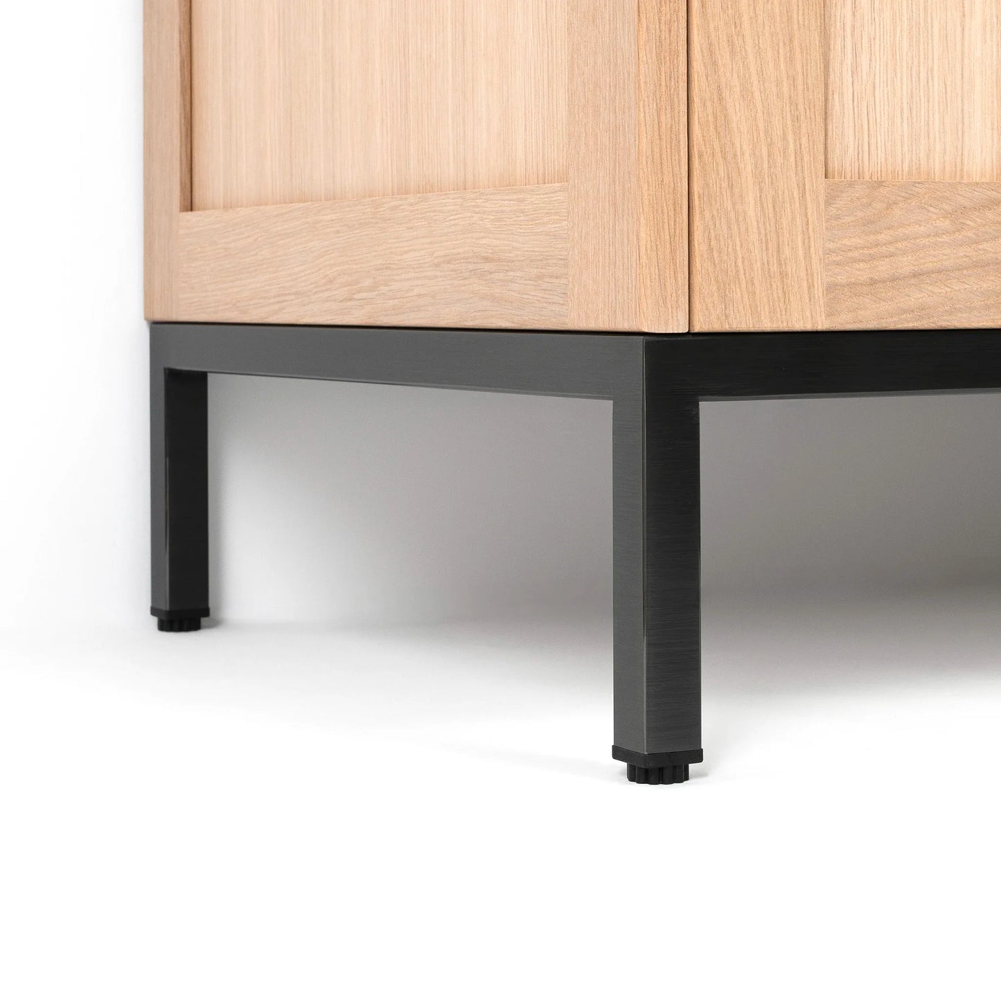 Bridgeport 72" White Oak Bathroom Vanity - All Drawers - Misc image 25