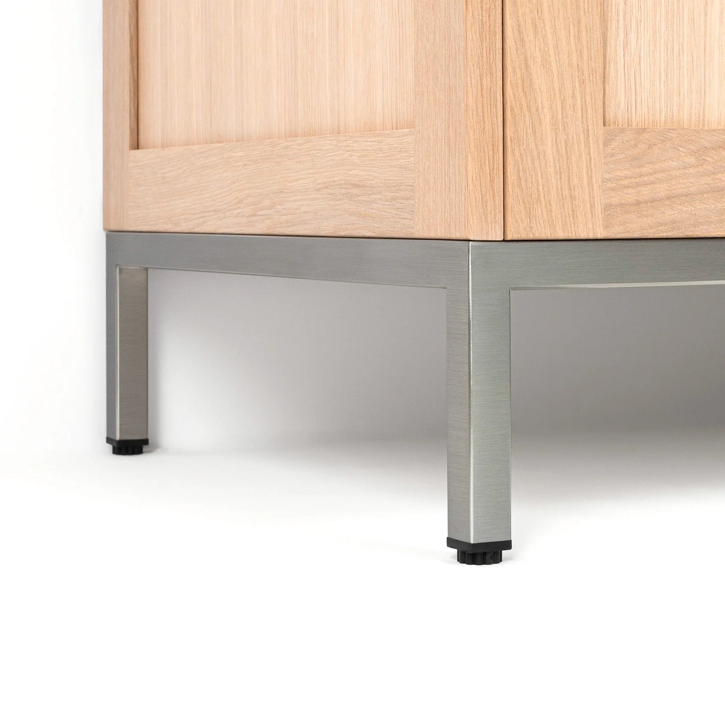 Bridgeport 72" White Oak Bathroom Vanity - All Drawers - Misc image 28