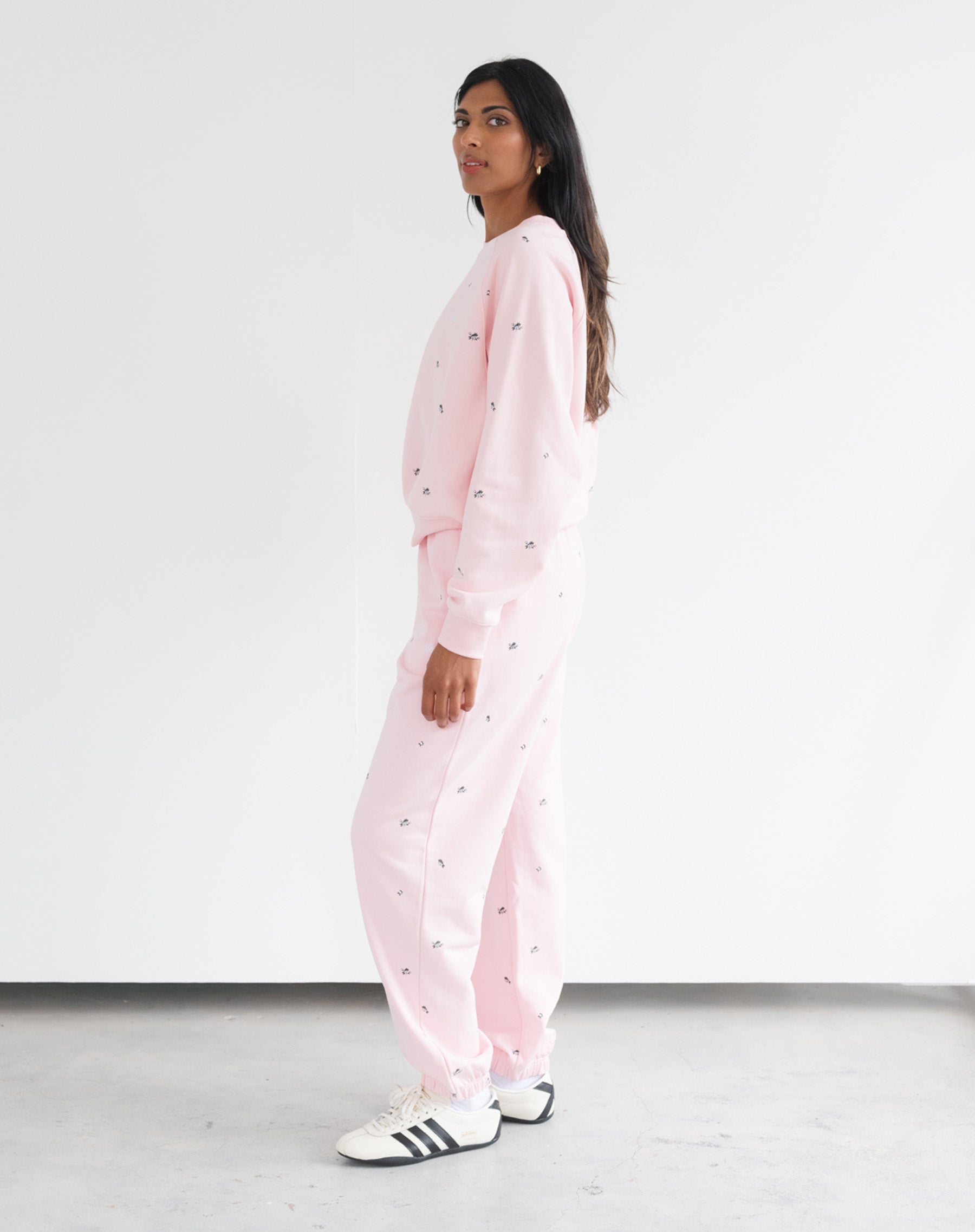 "Be Kind" All Over Floral Perfect Crew - Misc image 2