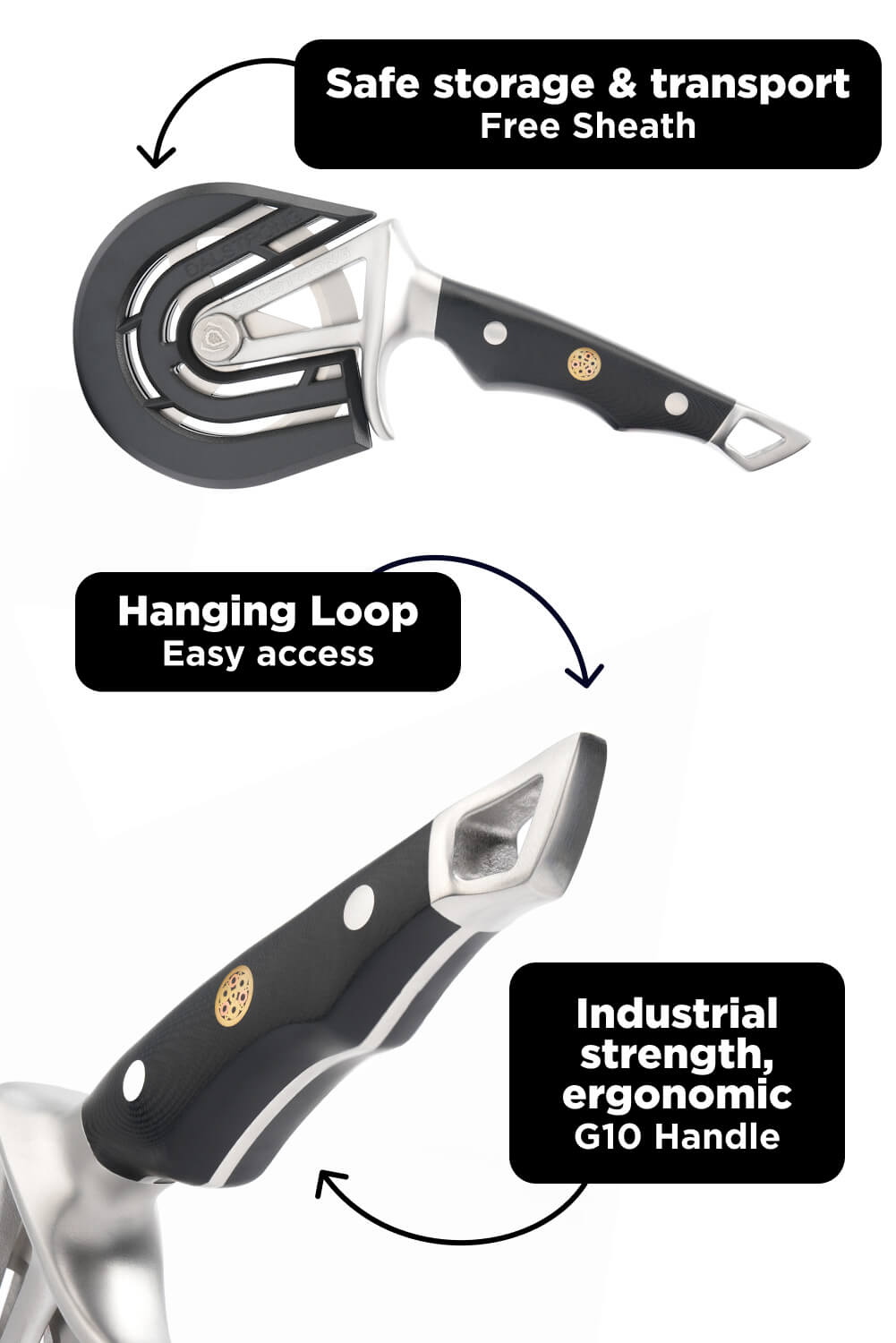 Scissors + Pizza Wheel | Dalstrong © - Misc image 10