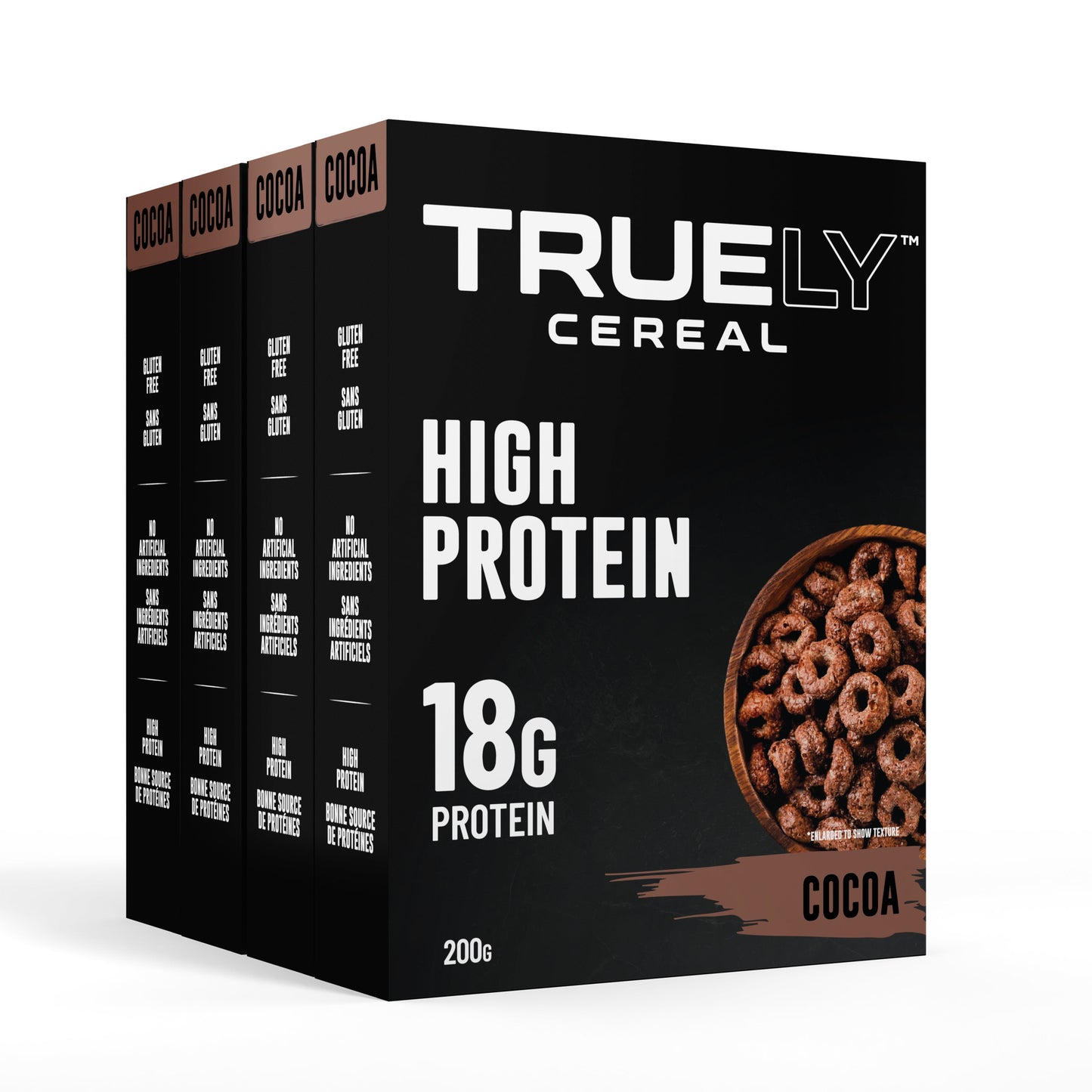 Truely Protein Cereal Cocoa, 4 Pack - Kitchen & Dining image 1