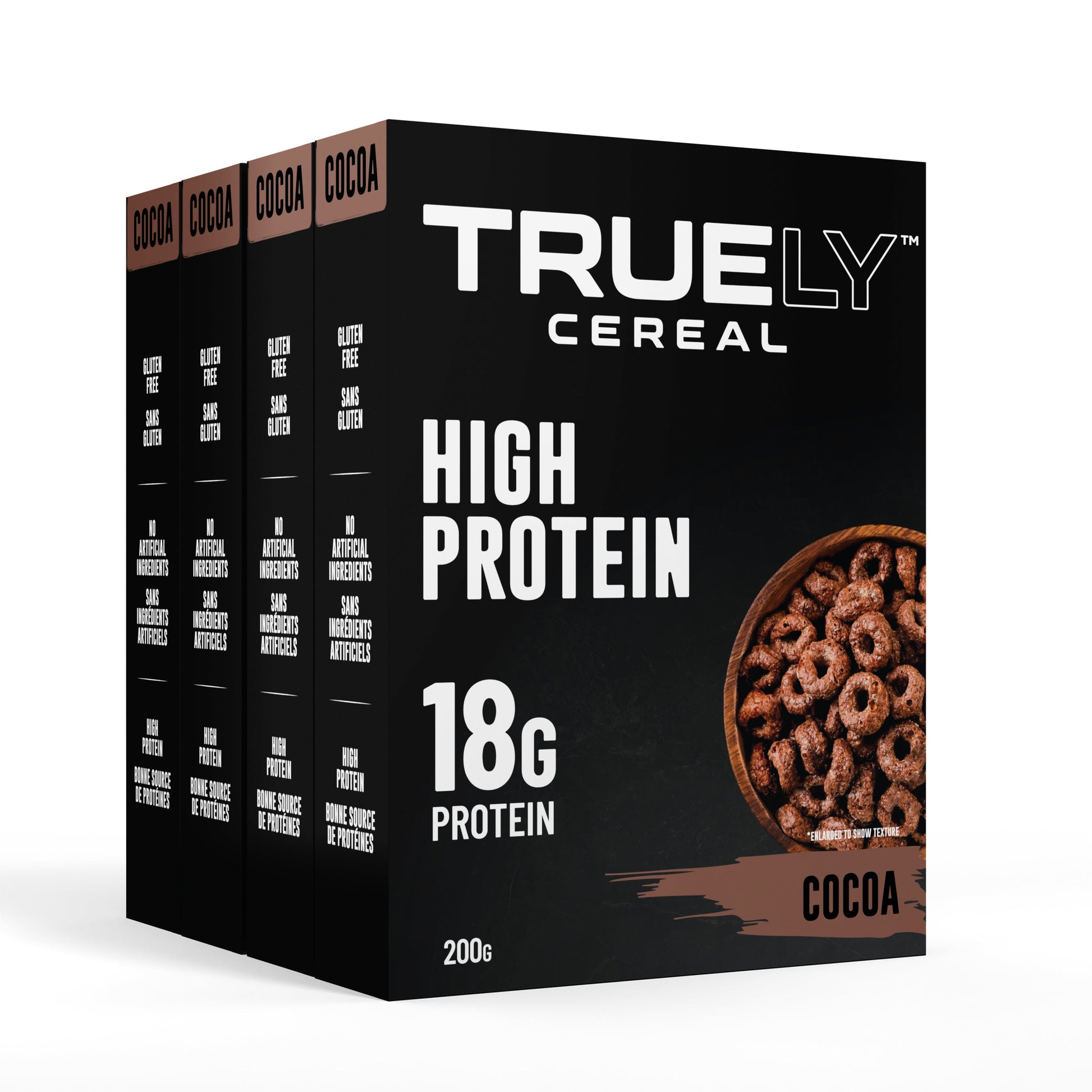 Truely Protein Cereal Cocoa, 4 Pack - Kitchen & Dining image 1
