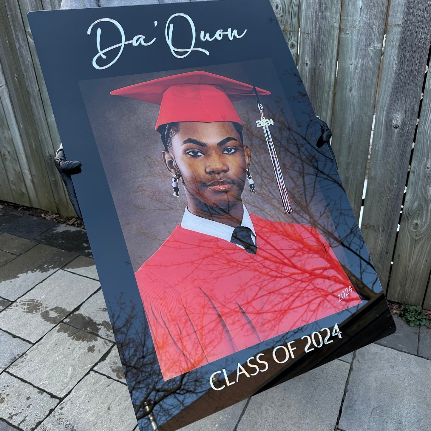 Photo Welcome Sign for Graduation - Bedding image 14