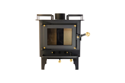 CB-1210-BL Grizzly Cubic Mini Wood Stove Black - Misc image 3