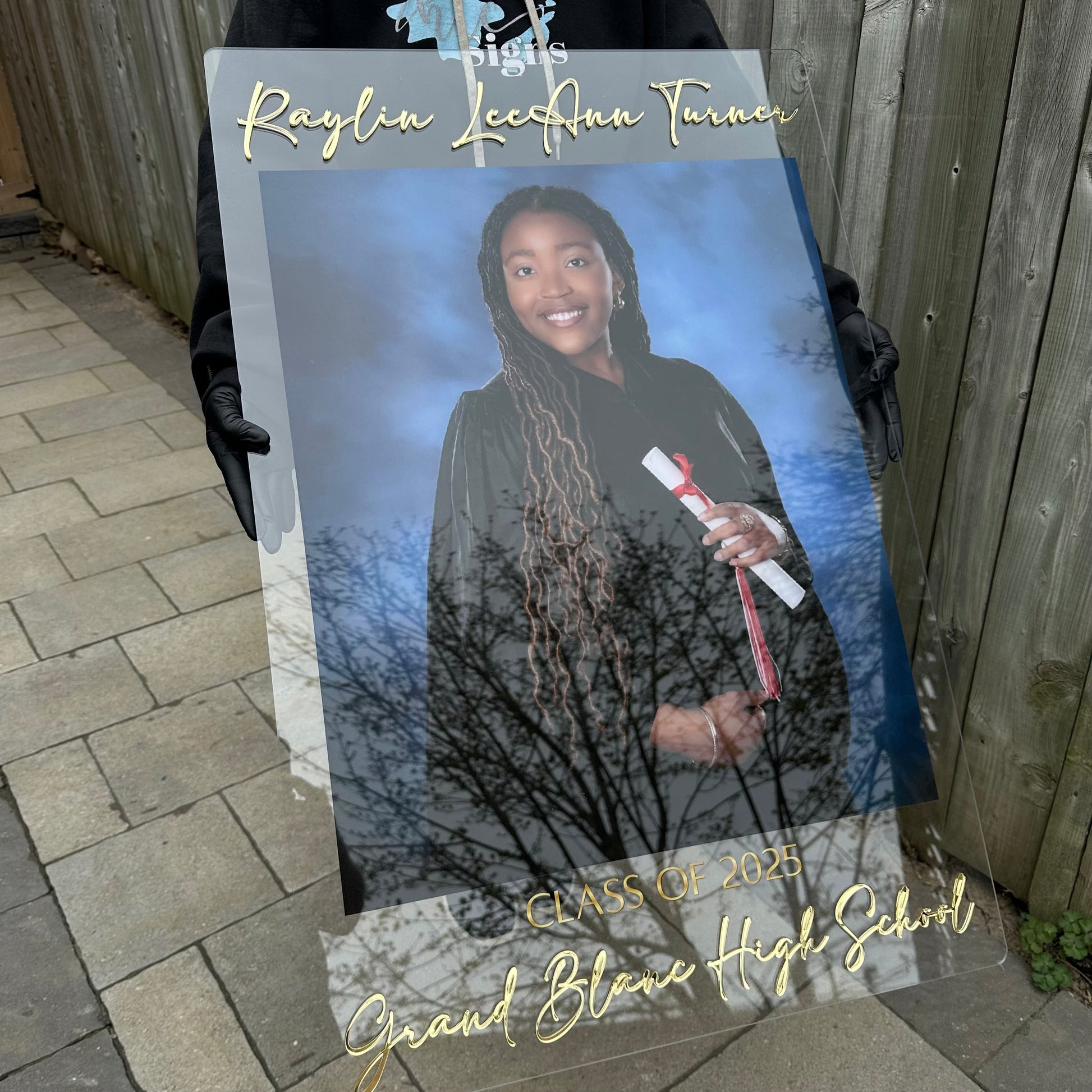 Photo Welcome Sign for Graduation - Bedding image 16