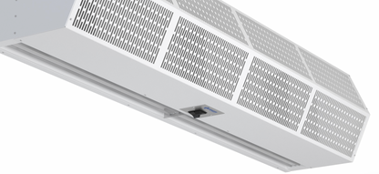 CHD10-2072EX - 72" White, Electric Heated, 208V, Three Phase, Berner Commercial High Performance 10 Series - Kitchen & Dining image 2