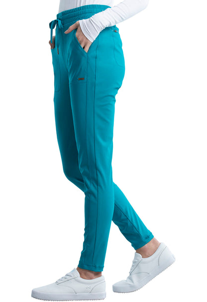 CK840+CK095 Cherokee Form 360º Stretch Scrub Top with Midrise Tapered Leg Pants  (XXS - 3XL) - Apparel image 54