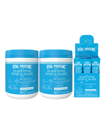 Bovine Collagen 567g & Stick Packs – Unflavoured - Misc image 2