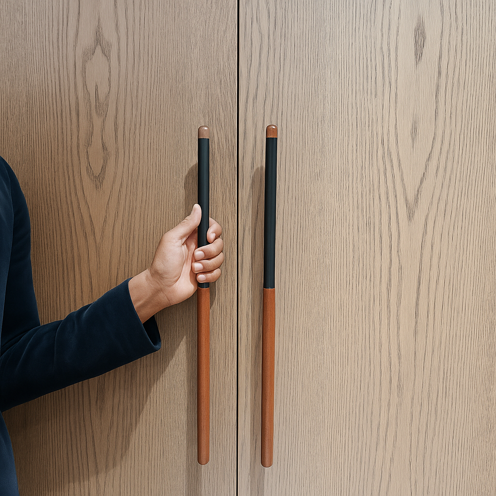 Chapman Wood Appliance Pulls With Half Leather - Misc image 42