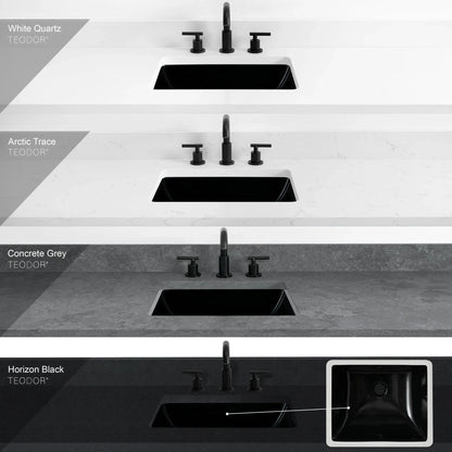 Bridgeport 72" White Oak Bathroom Vanity - All Drawers - Misc image 38