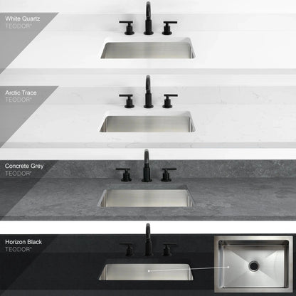 Bridgeport 72" White Oak Bathroom Vanity - All Drawers - Misc image 37