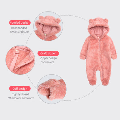 Cute Bear Winter Long Sleeves Romper - Accessories image 19