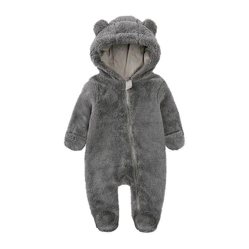Cute Bear Winter Long Sleeves Romper - Accessories image 6