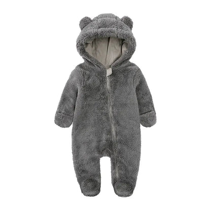 Cute Bear Winter Long Sleeves Romper - Accessories image 6